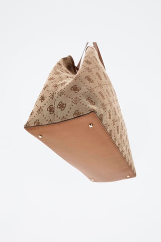 Cabas et pochette Neda - Marron