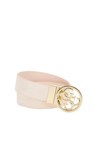 Ceinture réversible Phoebe - Rose poudré