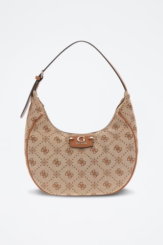 Sac porté épaule Neda - Beige et marron