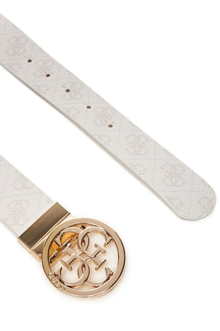 Ceinture réversible Noelle - Blanc