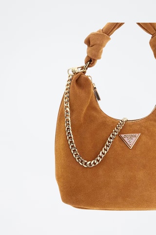 Sac à main en nubuck Isotta - Camel