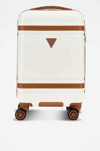Valise cabine Hardwicke (S) - Blanc et beige - 46 cm