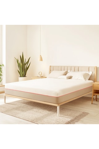 Matelas hybride ressorts ensachés et mémoire de forme COR - Epaisseur 30 cm - Enveloppant