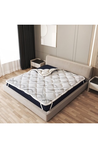 Surmatelas Topper Carbon - Epaisseur 5 cm - Enveloppant