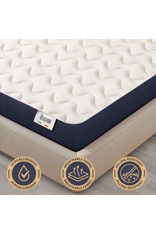 Matelas mousse waterfoam Essential 30 - Epaisseur 30 cm - Ferme