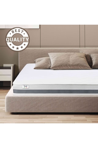 Matelas hybride ressorts ensachés et mousse Evolution - Epaisseur 20 cm - Mi-ferme