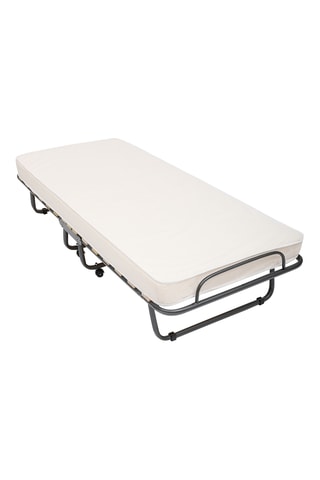 Lit pliant avec matelas Brandina - 80 x 190 cm