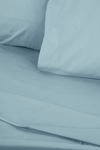Drap-housse en coton renforcé 145 fils/cm² Tonne Mavie - Bleu