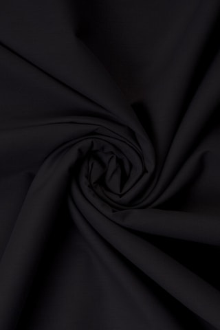 Drap-housse en coton renforcé 155 fils/cm² Tonne Grise - Noir