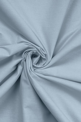 2 taies d'oreiller en coton renforcé 145 fils/cm² Tonne Marie - Bleu gris
