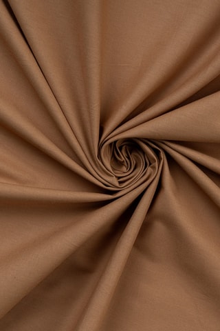 2 taies d'oreiller en coton renforcé 155 fils/cm² Tonne Brune - Marron