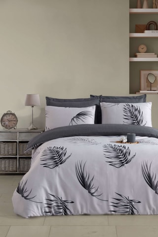 Parure de couette Barbara - Gris