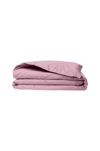 Housse de couette en coton renforcé 155 fils/cm² Tonne Rosse - Rose clair