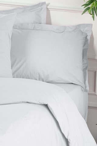Housse de couette en coton 57 fils/cm² - Blanc