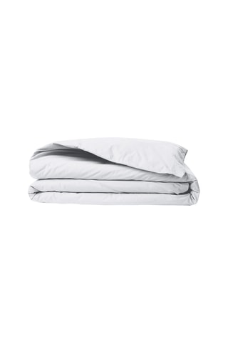 Housse de couette en coton 57 fils/cm² - Blanc