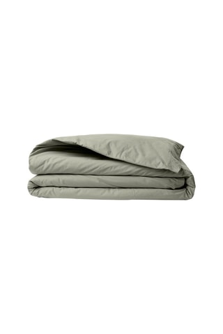 Housse de couette en coton renforcé 155 fils/cm² Tonne Verte - Kaki