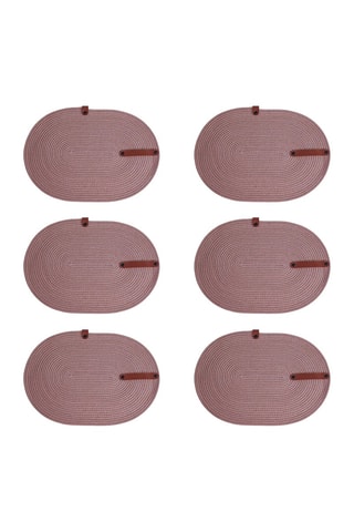 6 sets de table - 30 x 40 x 1 cm