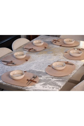 6 sets de table - 30 x 40 x 1 cm