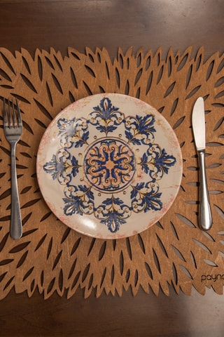 4 sets de table en bois 36 x 36 cm