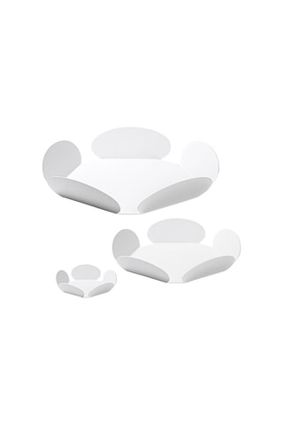 3 présentoirs Rodos  Blanc
