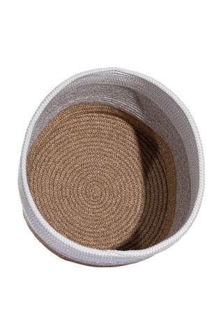 Panier de rangement - 35 x 50 cm - Blanc