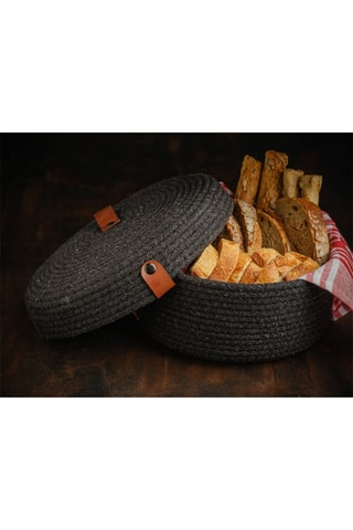 3 paniers de rangement - 15/20/25 cm - Noir