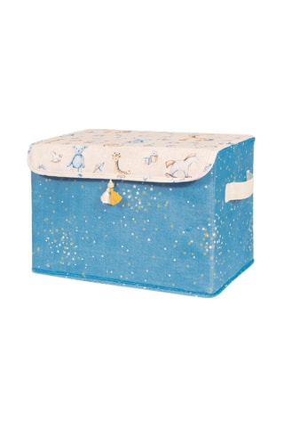 Cube de rangement - 35 x 23 x 24 cm - Ciel