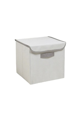 Cube de rangement - 30 x 30 x 30 cm - Gris foncé