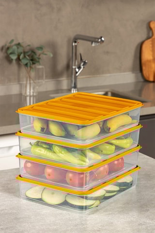 12 boîtes de rangement - 350 ml