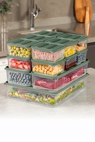 15 boîtes de rangement - 350 à 3500 ml