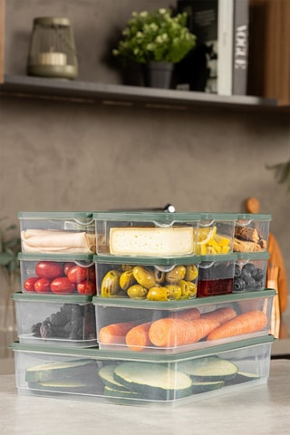15 boîtes de rangement - 350 à 3500 ml