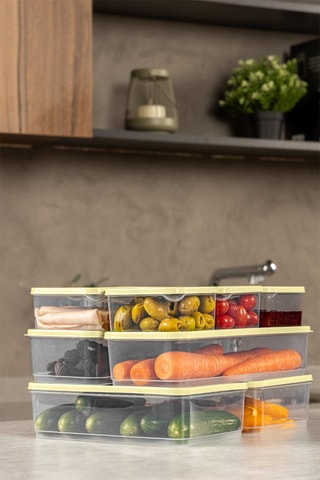 10 boîtes de rangement - 350 à 1750 ml