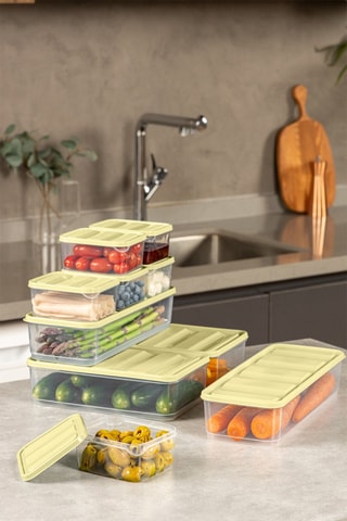 10 boîtes de rangement - 350 à 1750 ml