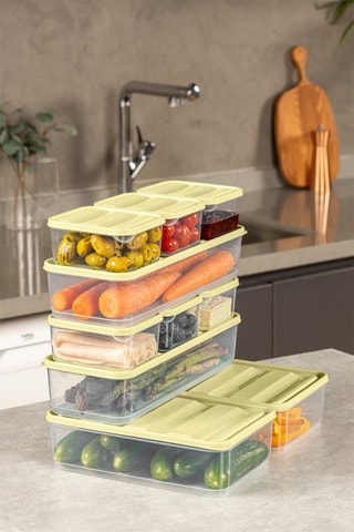 10 boîtes de rangement - 350 à 1750 ml