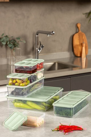9 boîtes de rangement - 350 à 3500 ml