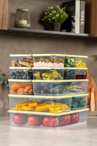 17 boîtes de rangement - 350 à 3500 ml