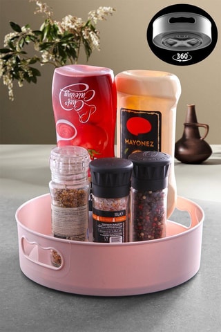 Plateau de rangement en plastique sans BPA - 22 x 7 cm