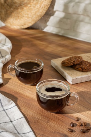 6 tasses à café - 16 cl