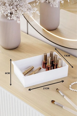 Organiseur de maquillage - Gris