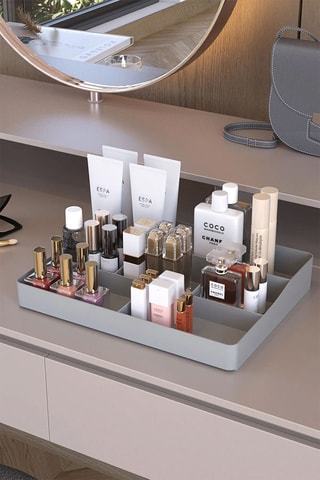 Organiseur de maquillage - Gris