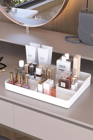 Organiseur de maquillage - Blanc