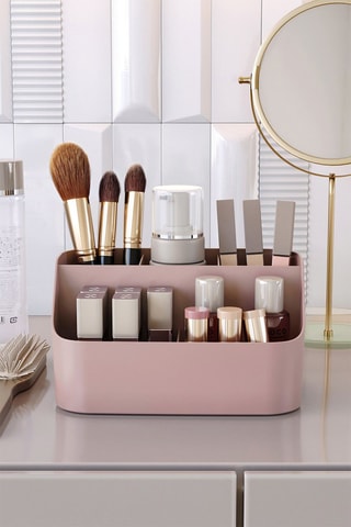 Organiseur de maquillage - Rose