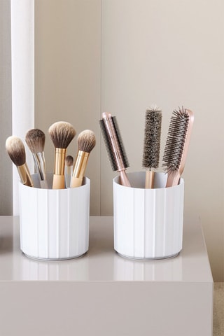 2 organiseurs de maquillage - 10 x 11 cm