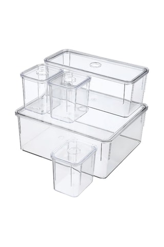 5 boîtes de conservation sans BPA - 35 à 450 cl