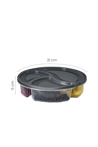 8 boîtes de conservation en plastique sans BPA