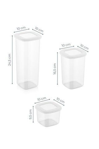 18 boîtes de conservation 0,5/1,2/1,75 l