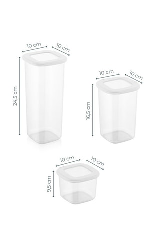 24 boîtes de conservation 0,55/1,2/1,75 l