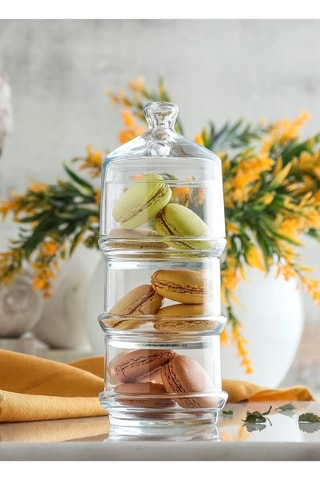 3 bocaux de conservation en verre 285 ml
