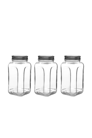3 pots de conservation - 820 ml