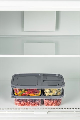 2 boîtes de conservation en plastique sans BPA